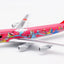 SQ Wings L2060 1:200 JAL B747 - 400 JA8904 NO.2/"JAL 50th Anniversary (Pink) / Disney"