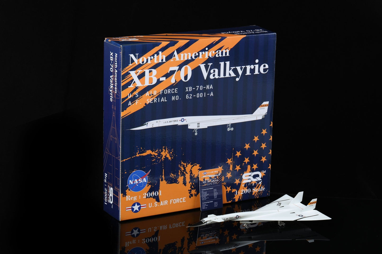 SQ Wings L2080 1:200 North American XB - 70 NASA Edwards Air Force Base