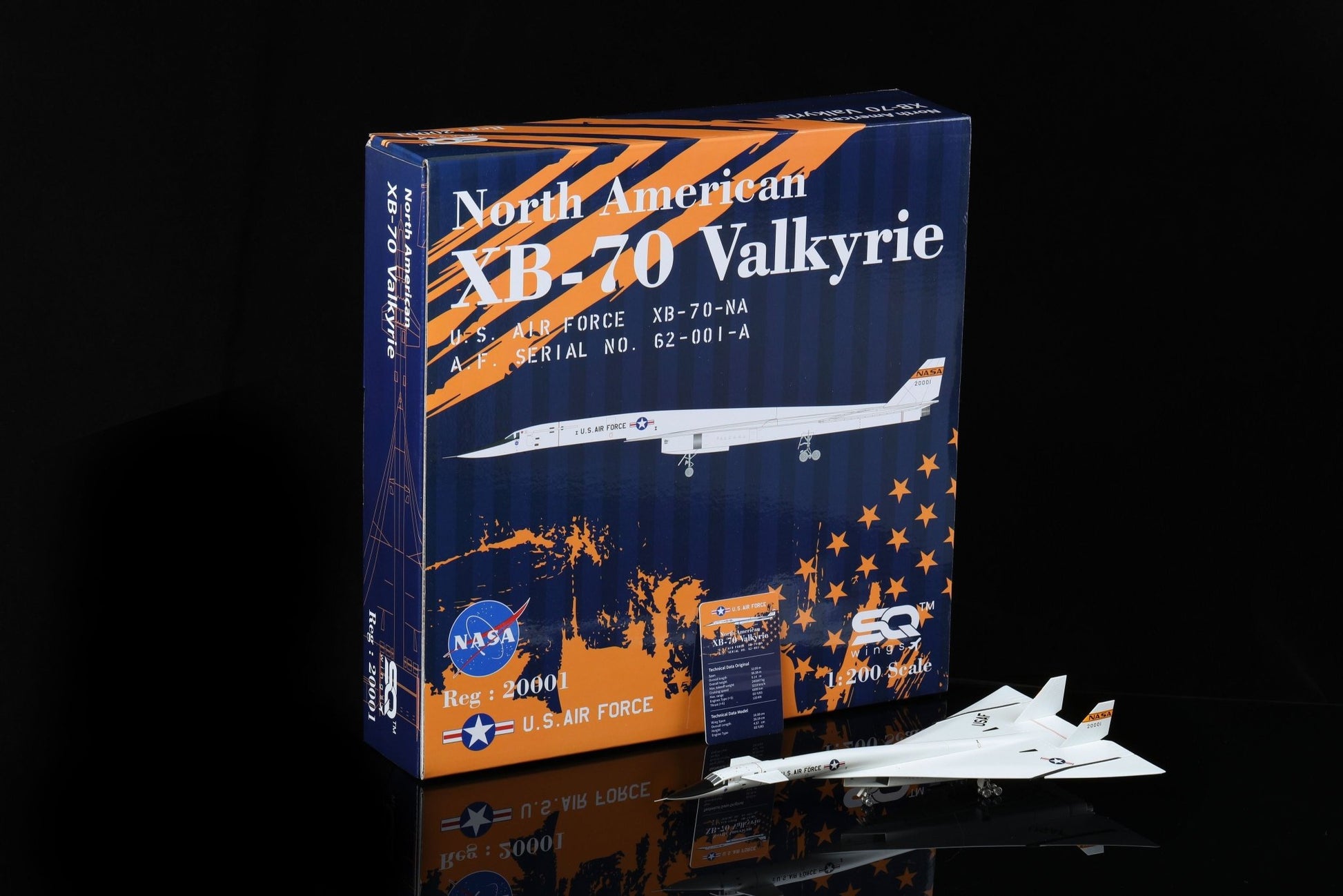 SQ Wings L2080 1:200 North American XB - 70 NASA Edwards Air Force Base