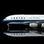 SQ Wings L2154FD 1:200 China Southern Airlines A380 B-6137 Flaps Down