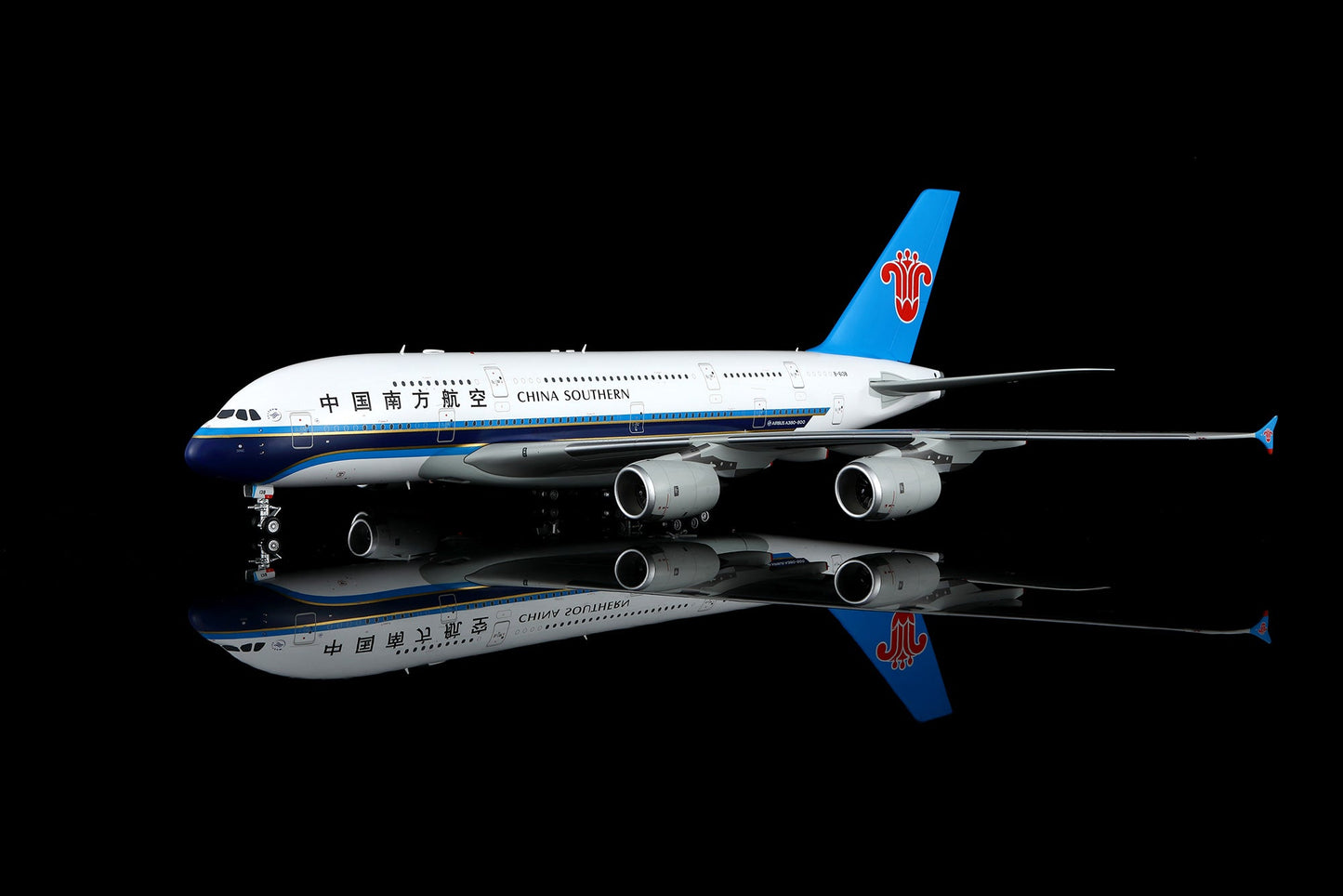 SQ Wings L2155FD 1:200 China Southern Airlines A380 B-6138 Flaps Down