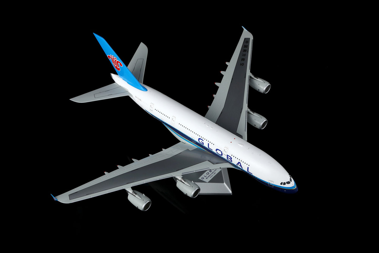 SQ Wings L2157FD 1:200 GLOBAL Airlines A380 9H-GLOBL Flaps Down