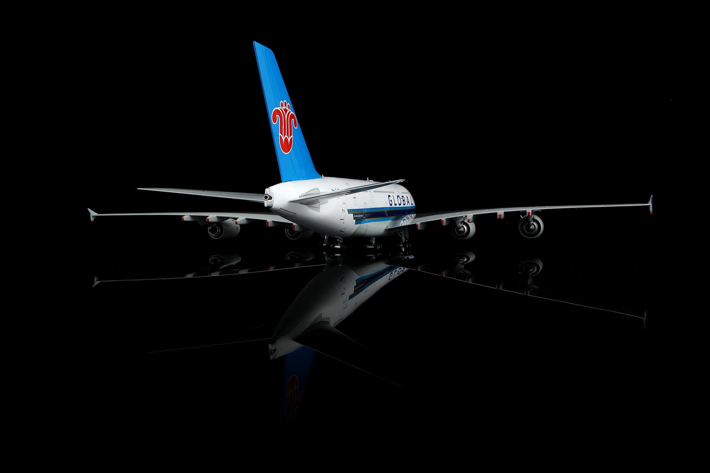 SQ Wings L2157FD 1:200 GLOBAL Airlines A380 9H-GLOBL Flaps Down