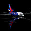 SQ Wings L2219FD 1:200 Delta Air Lines MD - 11 N812DE "Special Delivery Livery Flaps Down"
