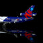 SQ Wings L2219FD 1:200 Delta Air Lines MD - 11 N812DE "Special Delivery Livery Flaps Down"