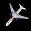 SQ Wings L2231FD 1:200 Finnair MD-11 OH-LGB Official Airline of Santa Claus livery Flaps Down