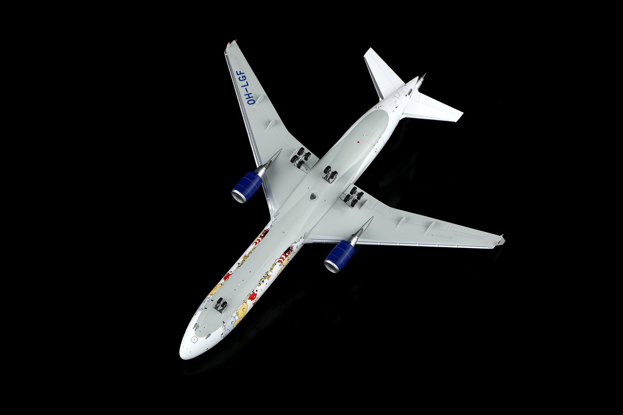 SQ Wings L2235 Finnair MD-11 OH-LGF Moomins livery 1:200 – MTS