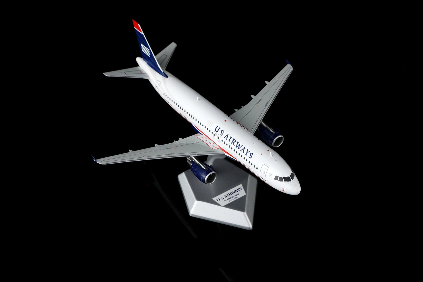 SQ Wings L2236FD 1:200 US Airways A320 N106US "Flaps Down"