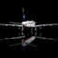 SQ Wings L2236FD 1:200 US Airways A320 N106US "Flaps Down"