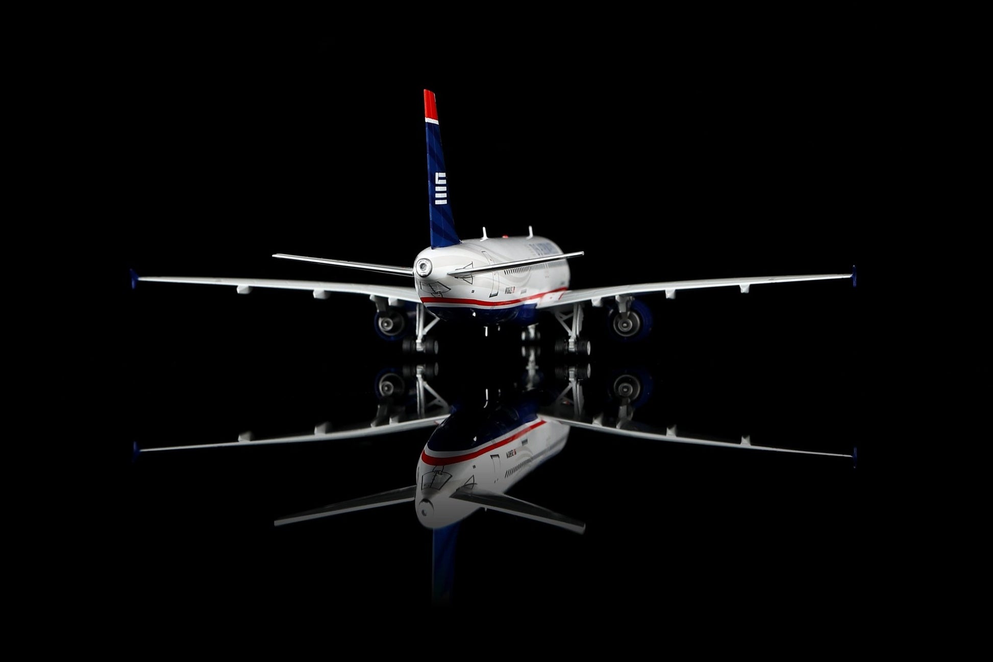 SQ Wings L2236FD 1:200 US Airways A320 N106US "Flaps Down"