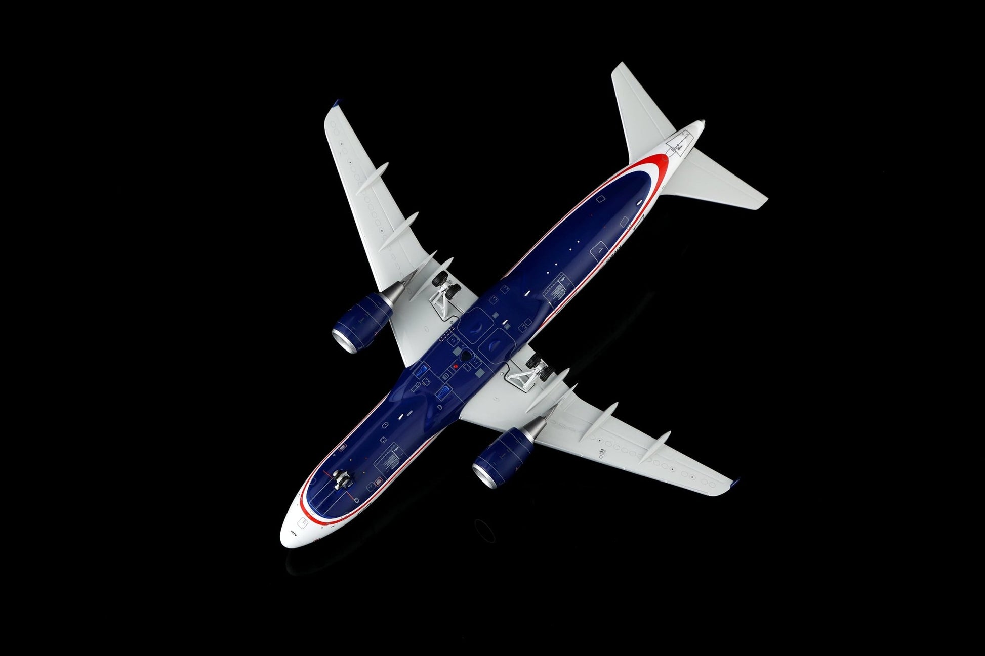 SQ Wings L2236FD 1:200 US Airways A320 N106US "Flaps Down"