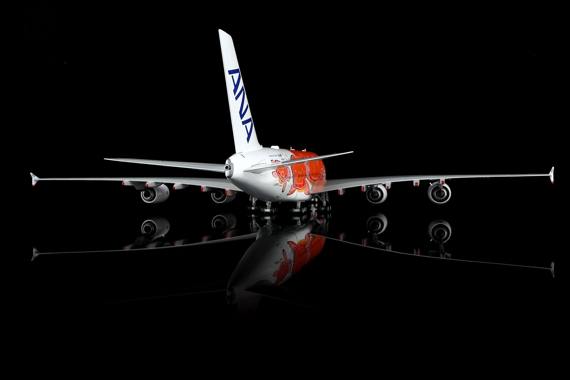 SQ Wings L2267FD 1:200 ANA A380 JA383A "Flaps Down"