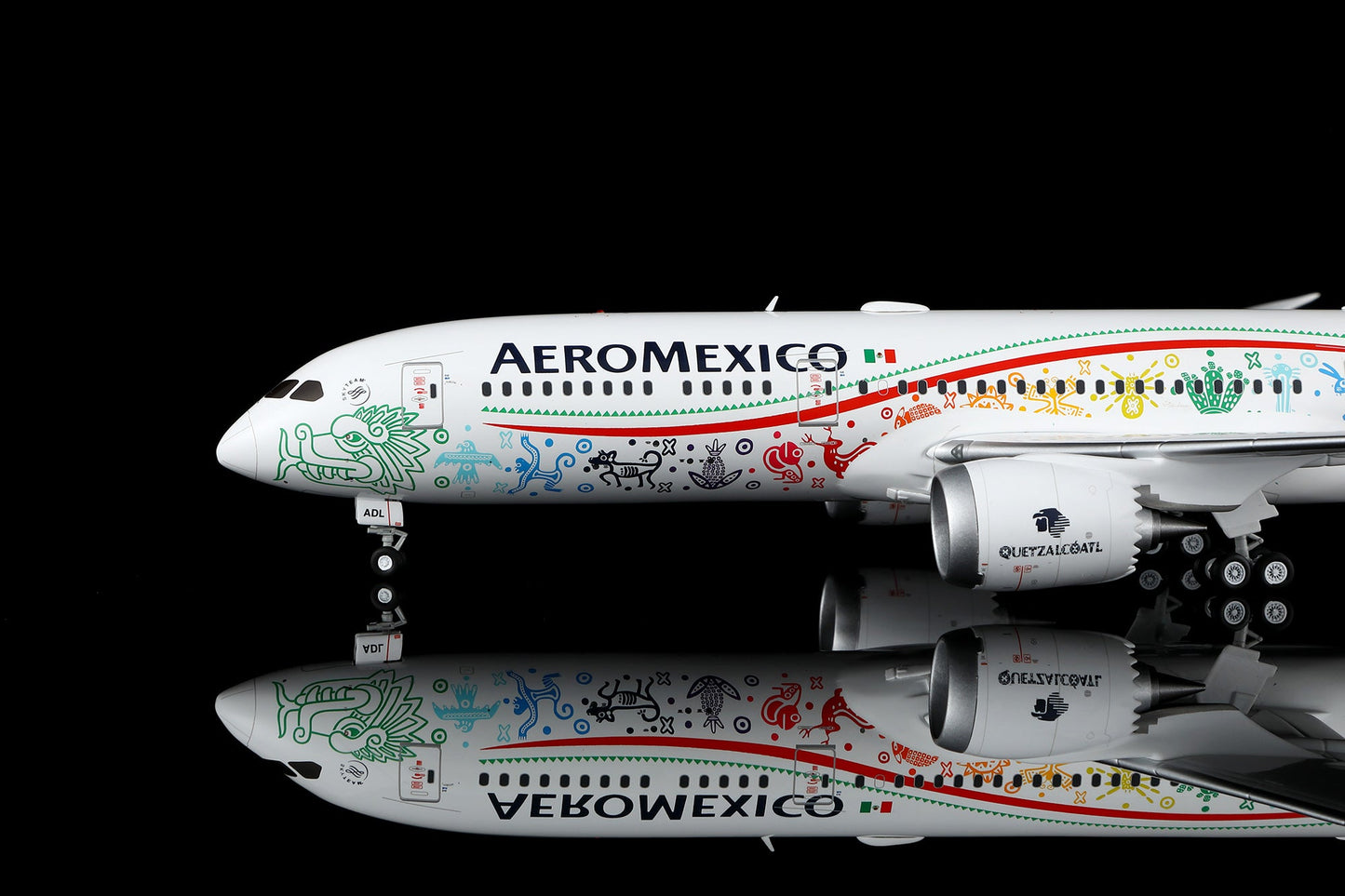 SQ Wings L2273 1:200 Aeroméxico B787-9 XA-ADL "Quetzalcóatl Livery"