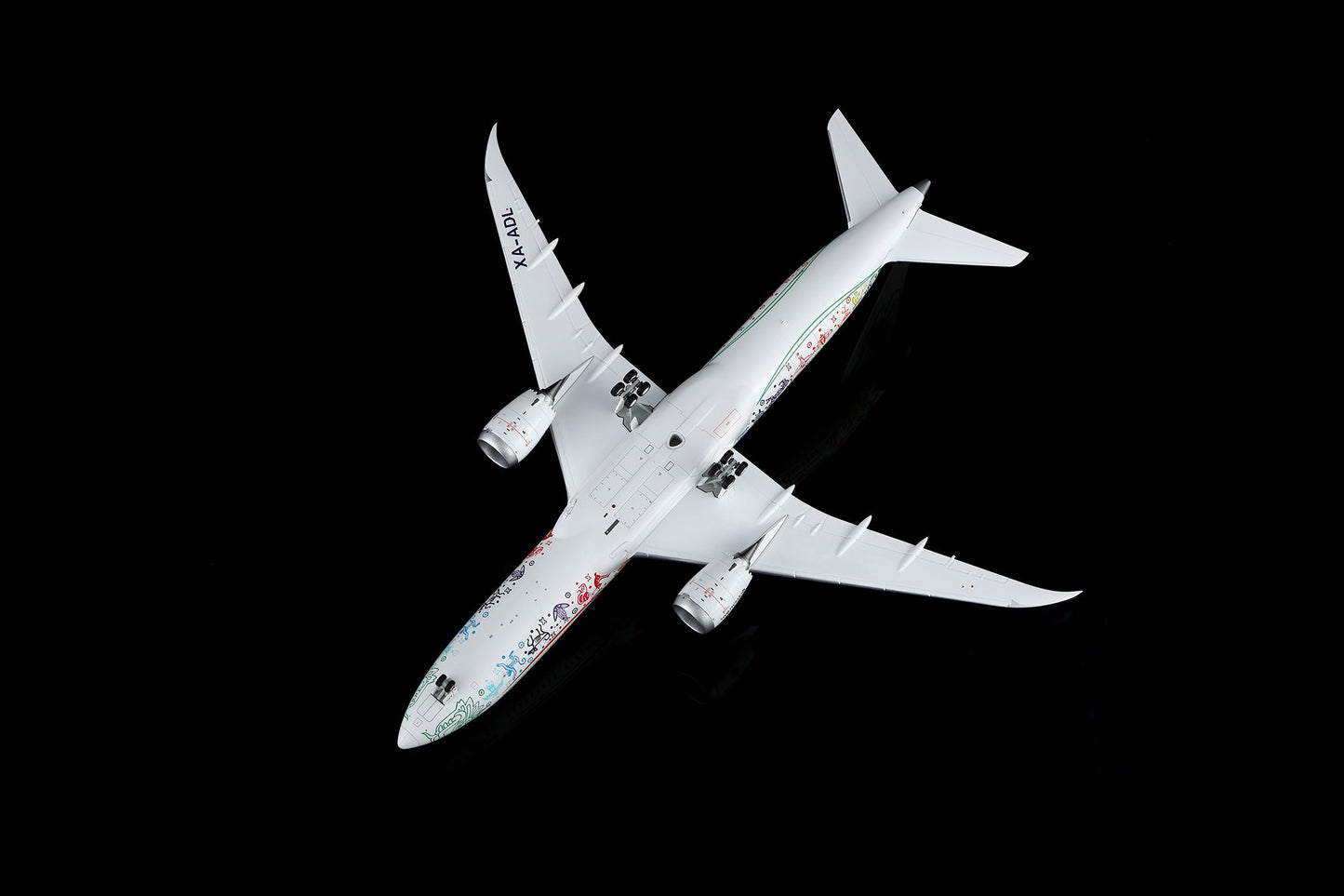 SQ Wings L2273 1:200 Aeroméxico B787-9 XA-ADL "Quetzalcóatl Livery"