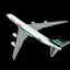 SQ Wings L2337FD 1:200 CATHAY PACIFIC B747-8F B-LJE 80th Anniversary Retro special colors Flaps Down