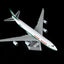 SQ Wings L2337FD 1:200 CATHAY PACIFIC B747-8F B-LJE 80th Anniversary Retro special colors Flaps Down