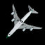 SQ Wings L2337FD 1:200 CATHAY PACIFIC B747-8F B-LJE 80th Anniversary Retro special colors Flaps Down