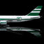 SQ Wings L2337FD 1:200 CATHAY PACIFIC B747-8F B-LJE 80th Anniversary Retro special colors Flaps Down