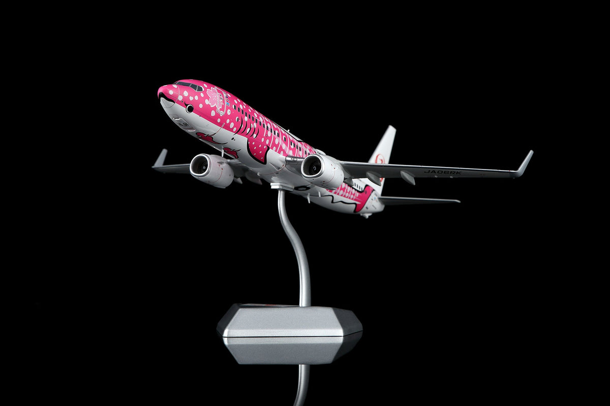 SQ Wings L2349FD 1:200 Japan Transocean Air B737-800 JA06RK Sakura Jimbei/"Flaps Down"