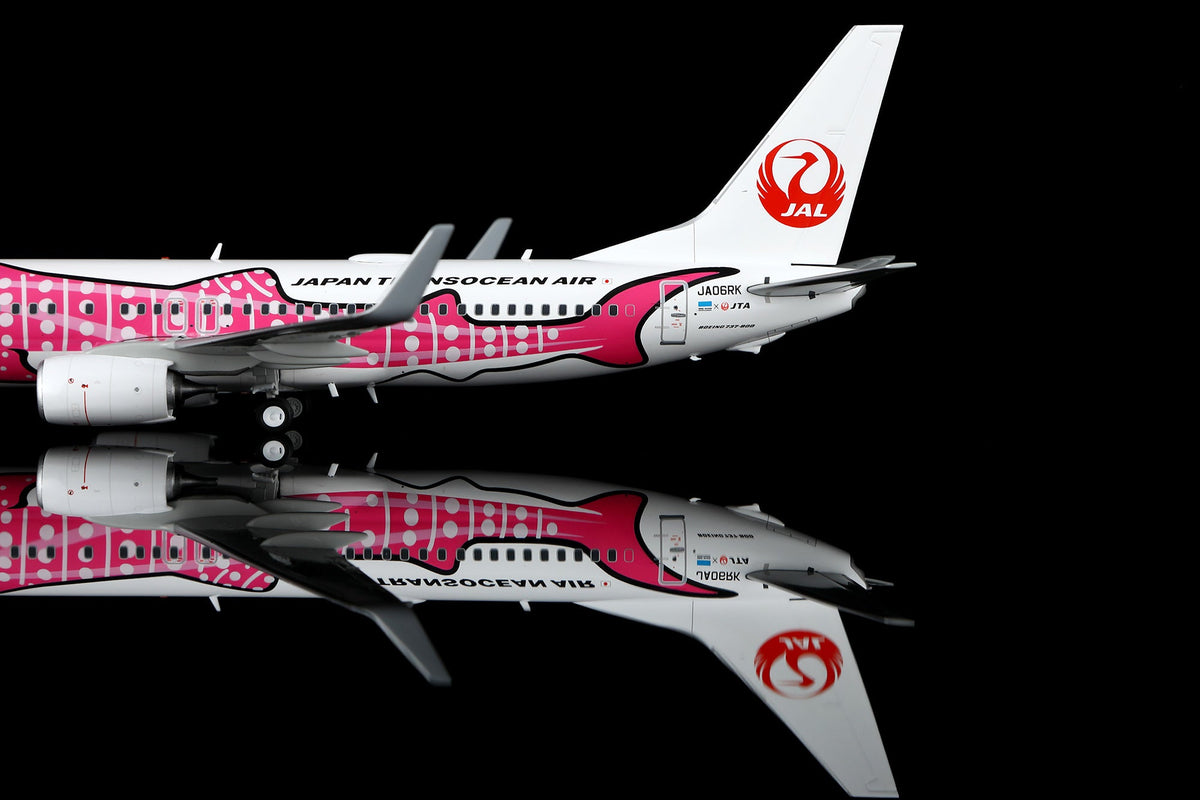 SQ Wings L2349FD 1:200 Japan Transocean Air B737-800 JA06RK Sakura Jimbei/"Flaps Down"