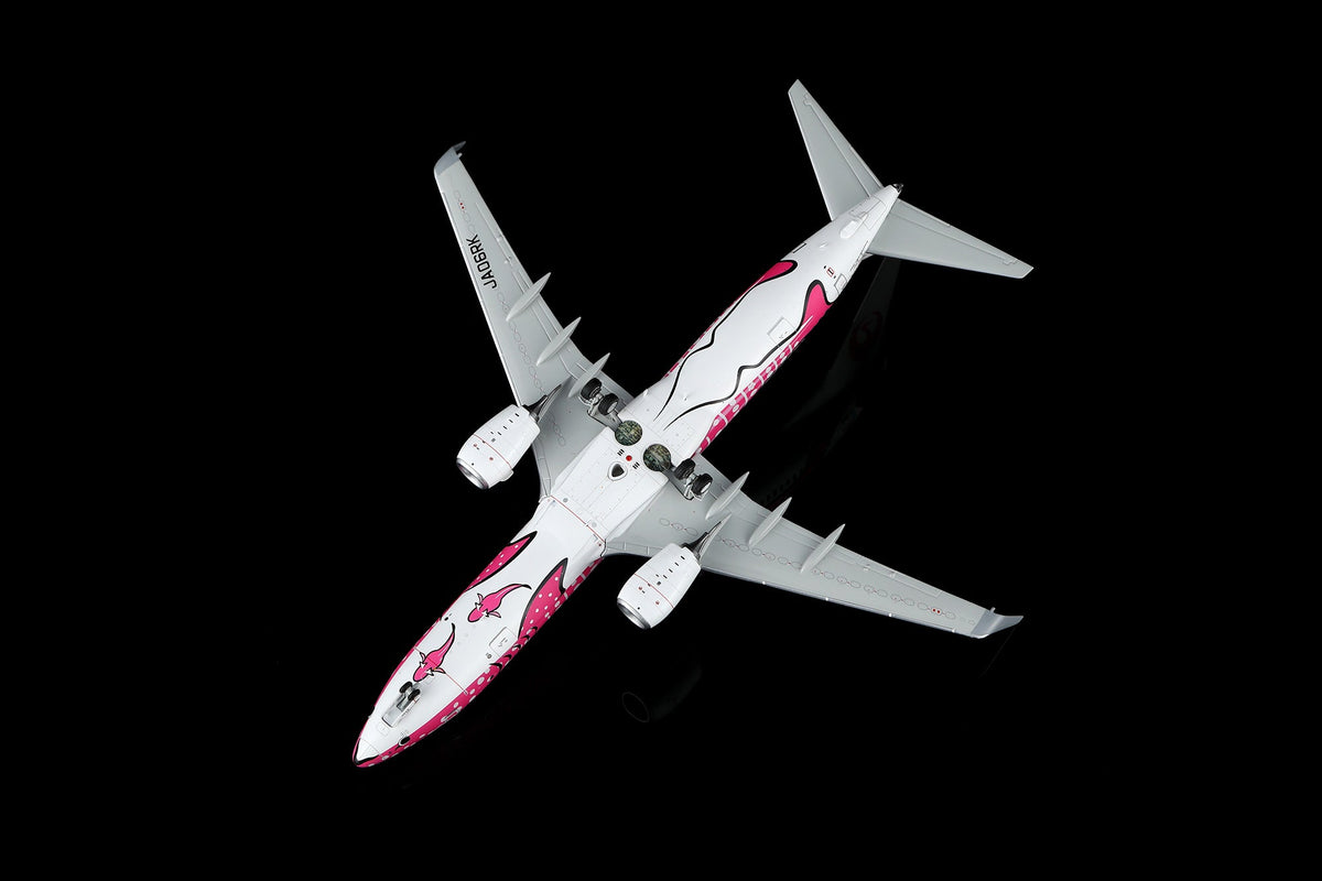 SQ Wings L2349FD 1:200 Japan Transocean Air B737-800 JA06RK Sakura Jimbei/"Flaps Down"