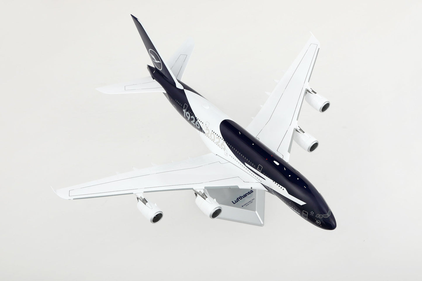 SQ Wings L2350FD 1:200 Lufthansa A380 D-AIMH Lufthansa 100th Anniversary Flaps Down