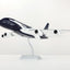 SQ Wings L2350FD 1:200 Lufthansa A380 D-AIMH Lufthansa 100th Anniversary Flaps Down