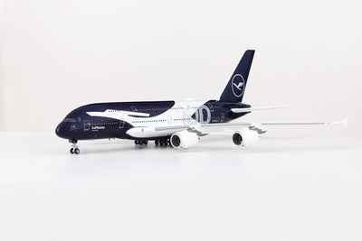 SQ Wings L2350FD 1:200 Lufthansa A380 D-AIMH Lufthansa 100th Anniversary Flaps Down
