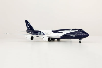SQ Wings L2355FD 1:200 Lufthansa 100th 747-8 D-ABYN "Flaps Down"