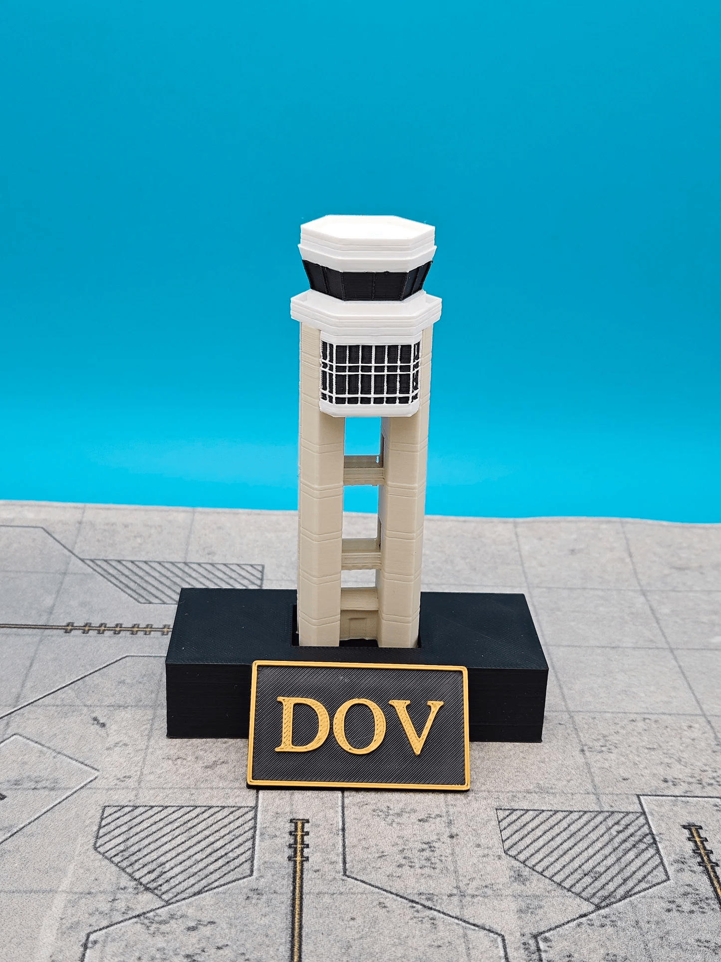 Tarmac Designs 1:200 Dover AFB (DOV) Air Traffic Control Tower