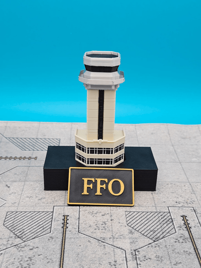 Tarmac Designs 1:200 Wright - Patterson Air Force Base (FFO) Air Traffic Control Tower