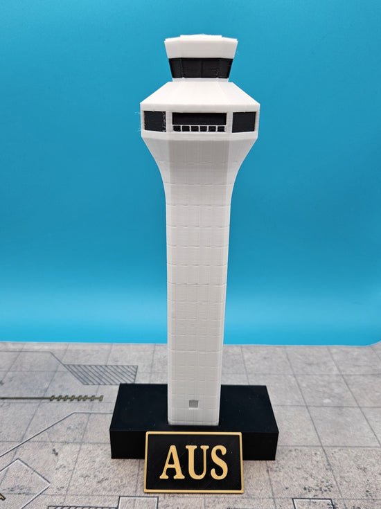 Tarmac Designs 1:400 Austin–Bergstrom International Air Traffic Control Tower (AUS)
