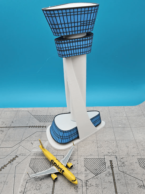 Tarmac Designs 1:400 Chhatrapati Shivaji Maharaj International Airport Mumbai ATC Tower (BOM)