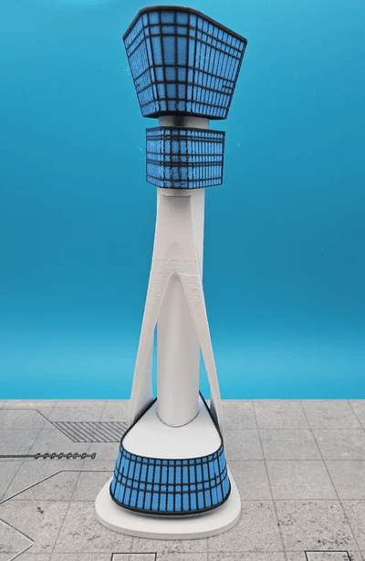 Tarmac Designs 1:400 Chhatrapati Shivaji Maharaj International Airport Mumbai ATC Tower (BOM)