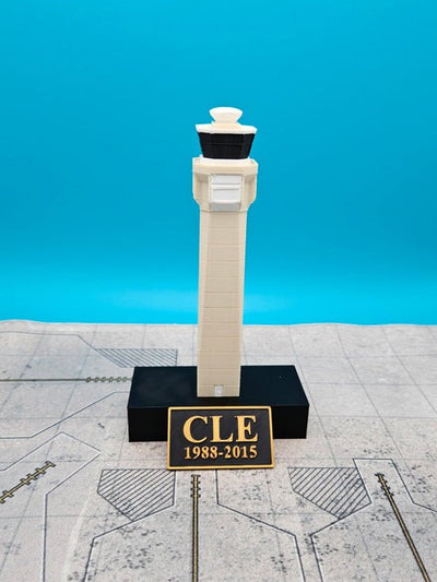Tarmac Designs 1:400 Cleveland Hopkins International Airport ATC Tower 1988 - 2015 (CLE)