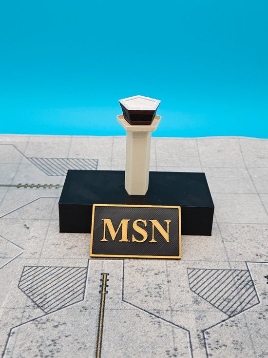 Tarmac Designs 1:400 Dane County Regional Airport ATC Tower (MSN)