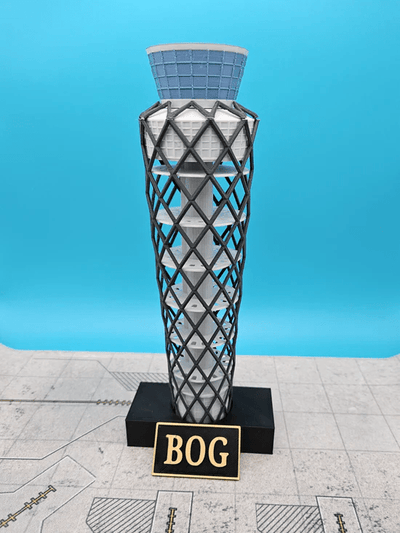 Tarmac Designs 1:400 El Dorado International Airport, Bogata ATC Tower (BOG)