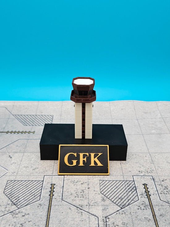 Tarmac Designs 1:400 Grand Forks International Airport ATC Tower (GFK)