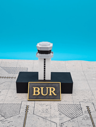 Tarmac Designs 1:400 Hollywood Burbank (BUR) Air Traffic Control Tower