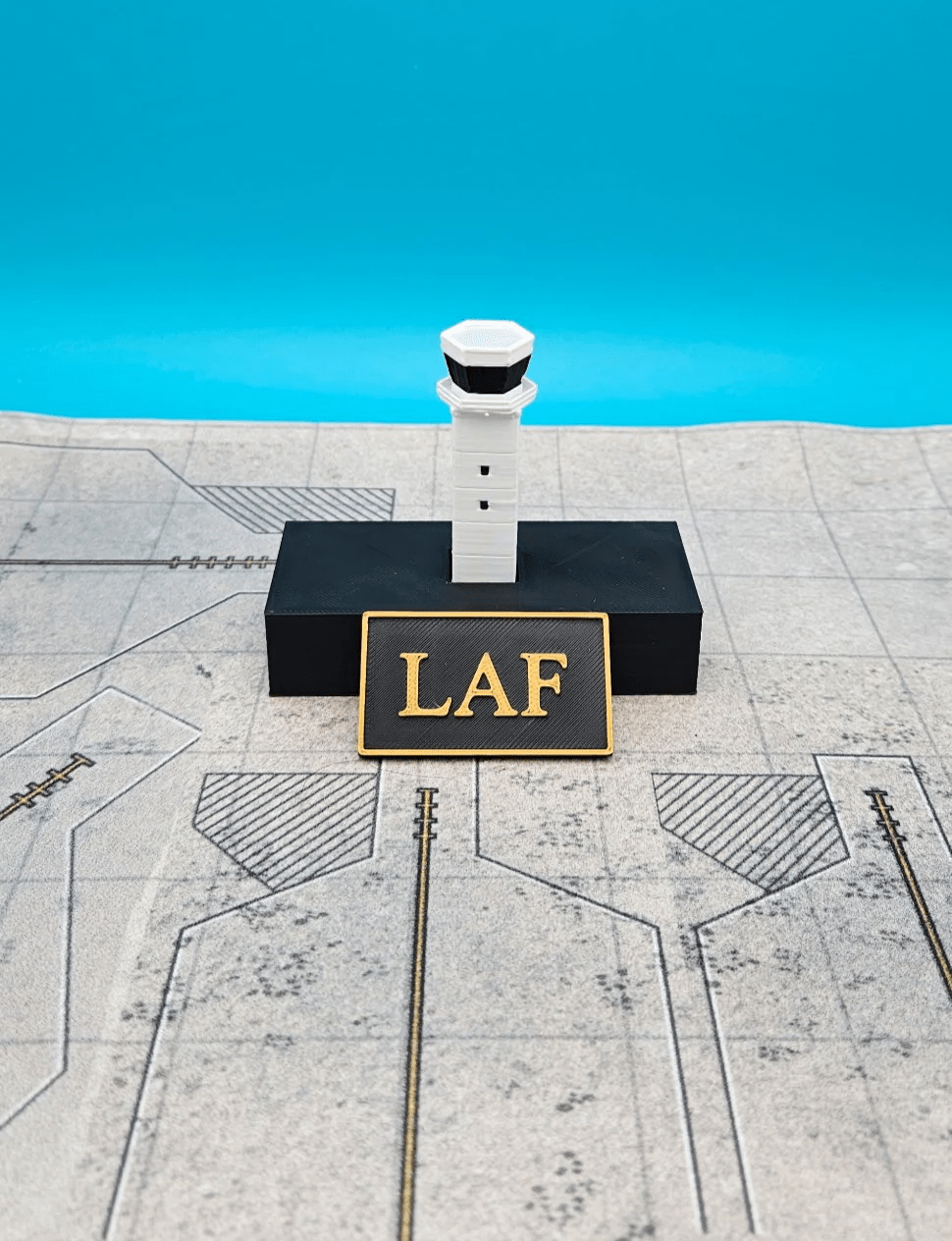 Tarmac Designs 1:400 Lafayette–Purdue University Airport (LAF) Air Traffic Control Tower
