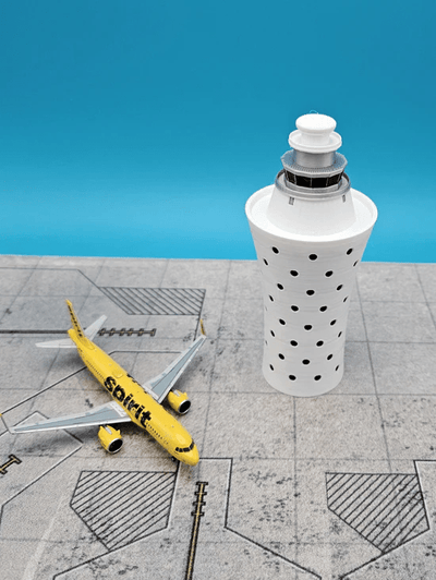 Tarmac Designs 1:400 LaGuardia Airport Old Air Traffic Control Tower (LGA)