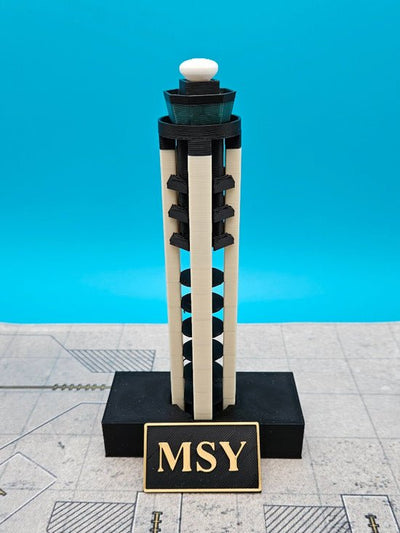 Tarmac Designs 1:400 Louis Armstrong New Orleans International Airport ATC Tower (MSY)