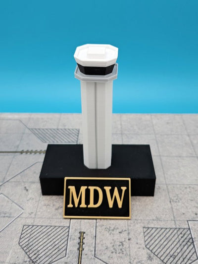 Tarmac Designs 1:400 Midway International Airport ATC Tower (MDW)
