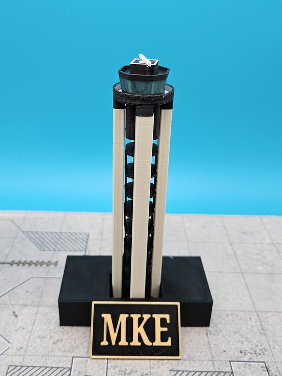 Tarmac Designs 1:400 Milwaukee Mitchell International Airport Air Traffic Control Tower (MKE)