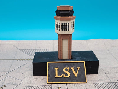 Tarmac Designs 1:400 Nellis Air Force Base ATC Tower (LSV)