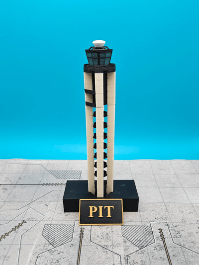 Tarmac Designs 1:400 Pittsburgh International Airport (PIT) ATC Tower