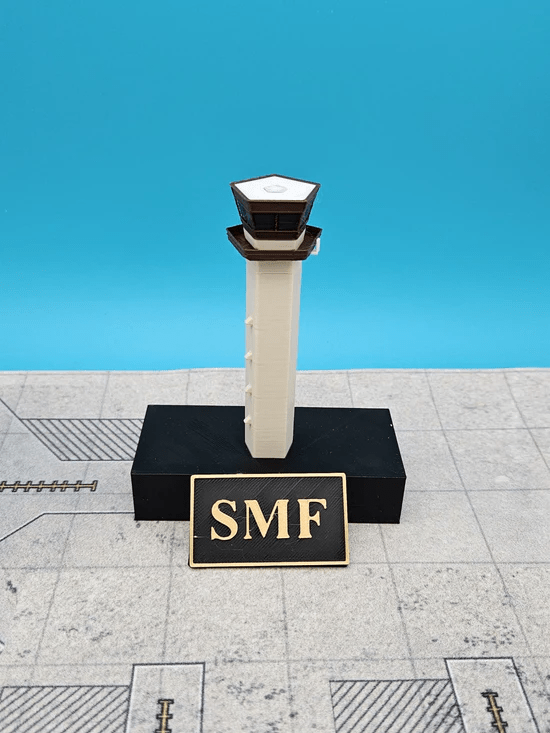 Tarmac Designs 1:400 Sacramento ATC Tower (SMF)