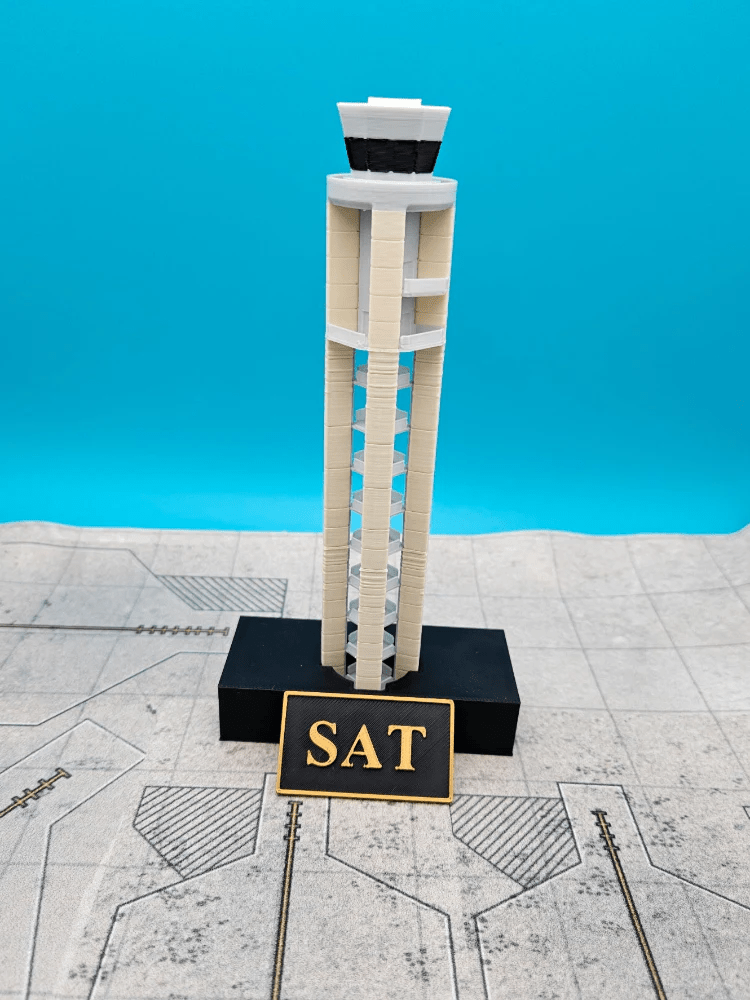 Tarmac Designs 1:400 San Antonio International Airport's Air Traffic Control (ATC) Tower