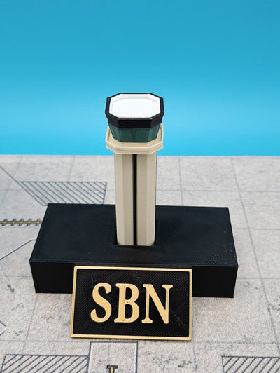 Tarmac Designs 1:400 South Bend Airport ATC Tower (SBN)