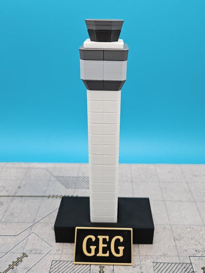 Tarmac Designs 1:400 Spokane Airport ATC Tower (GEG)